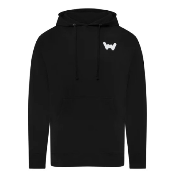 Black Hoodie with Logo - Picture 1 of 16